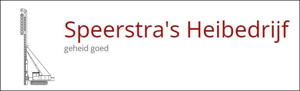 Logo Speerstra’s Heibedrijf bv